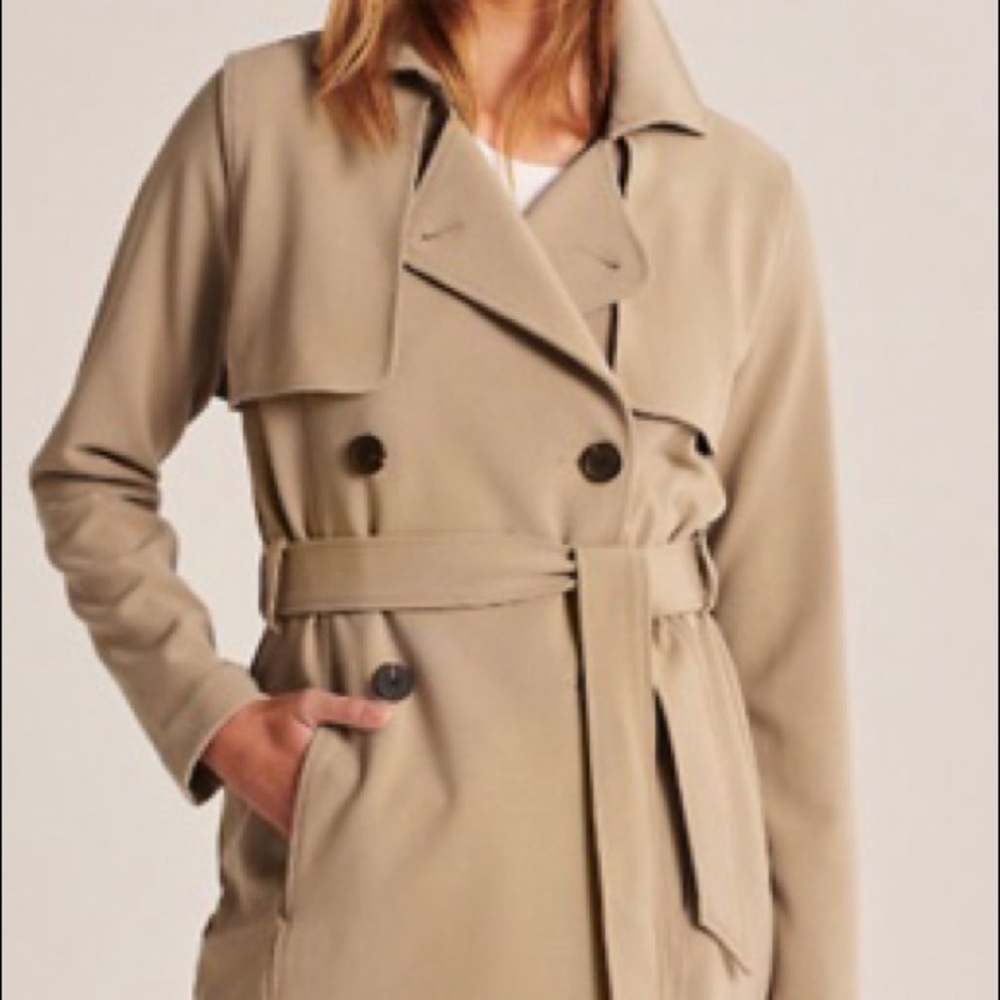Drapey Trench Coat
